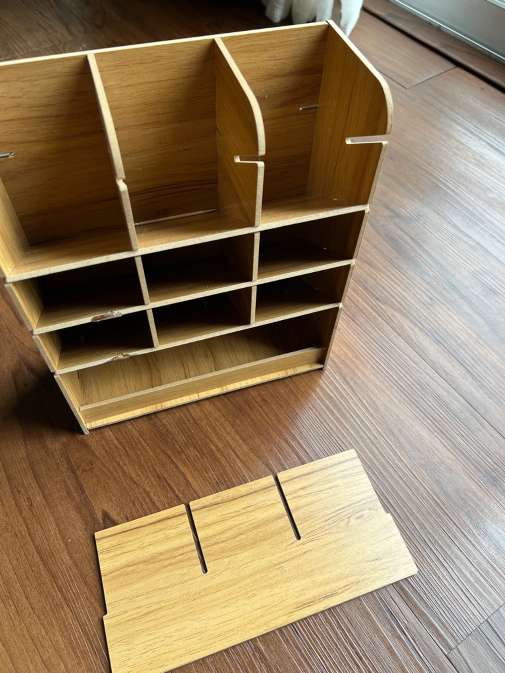 10x9x4 Wooden Mail & Desk Organizer - - Picture 5 of 12